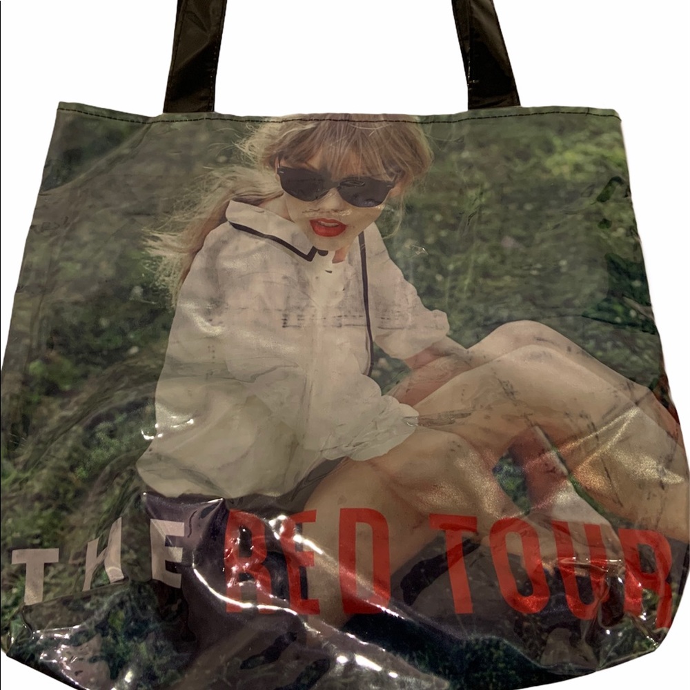Taylor Swift The RED Tour Large Tote Bag Reusable